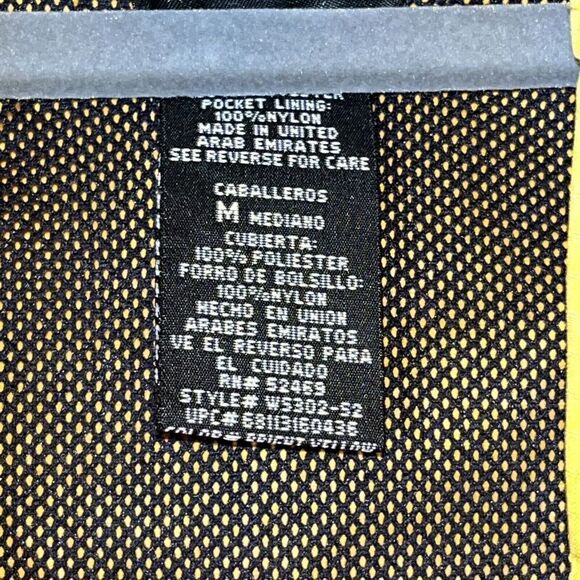 VTG Starter Rain Jacket Yellow Medium Everyday Use Crossing Guard Rainwear *Read - Picture 5 of 10